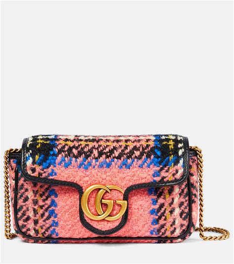 gucci marmont tweed bag|Gucci Marmont handbags.